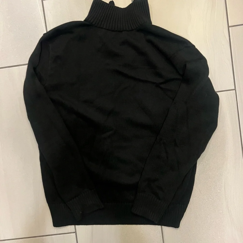 Ralph Lauren Black Turtleneck Sweater for Men - Picture 2 of 3